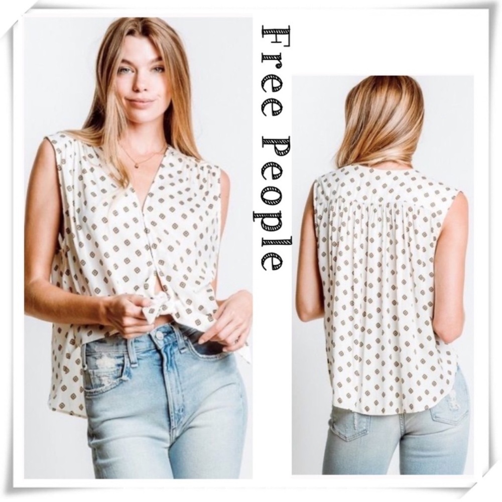 Free People tie top